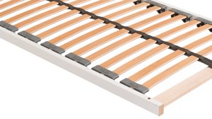 Babybett Paidi aus Holz in Weiß PAIDI Lieven - Babybettgestell Kreideweiß & Eiche Montana - Liegefläche ca. 70 x 140 cm