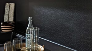 Einbauküche Nobilia® aus Holz in Hellgrau nobilia® Einbauküche Softline mit LAURUS Elektrogeräten, z. B. Kühlschrank Seidengrau - Länge ca. 390 cm