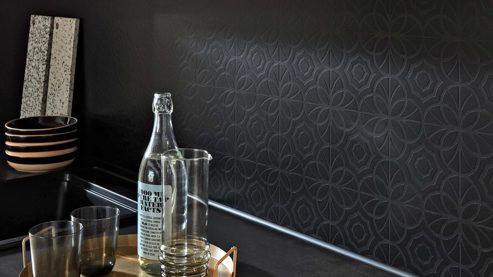 Einbauküche Nobilia® aus Holz in Hellgrau nobilia® Einbauküche Softline mit LAURUS Elektrogeräten, z. B. Kühlschrank Seidengrau - Länge ca. 390 cm