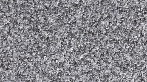 Lounge-Gruppe Interliving aus Kunstfaser in Grau Interliving Gartenmöbel Serie 7013 - Loungemöbel-Set mit Couchtisch grauer Olefin-Teddybezug, Rope, Aluminium & Sinterstein - vierteilig