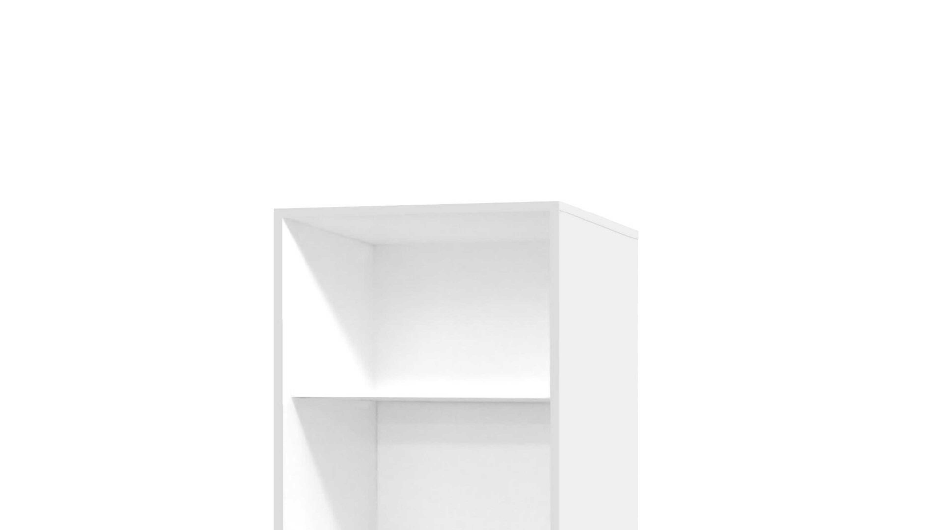 Regal Mäusbacher i.i. aus Holz in Weiß Aktenregal Mister Office Mattweiß – ca. 81 x 109 cm