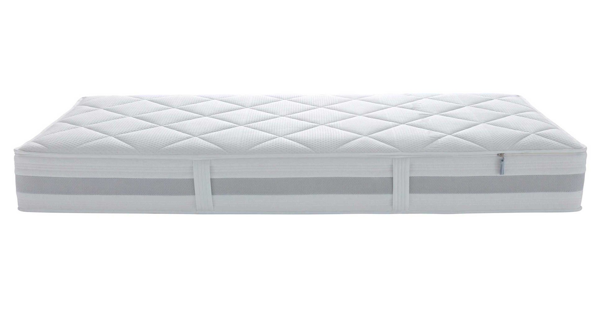 Kaltschaummatratze Interliving aus Stoff in Weiß Interliving Matratze Medikontur 1914 Kaltschaum, H3 – Liegefläche ca. 160 x 200 cm