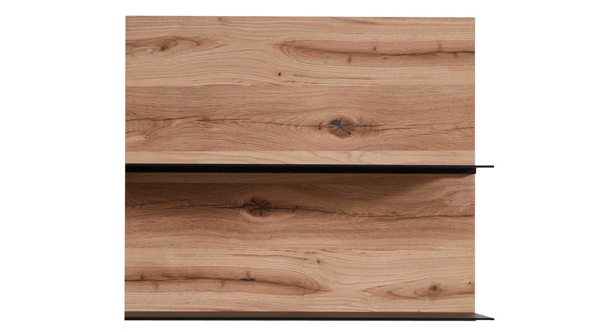 Paneel Interliving aus Holz in Holzfarben Interliving Esszimmer Serie 5604 - Paneel Eiche rustico & Anthrazit - rechts, Breite ca. 80 cm