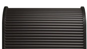 Jalousieschrank Mäusbacher aus Holz in Schwarz Jalousieschrank Schwarzstahl & Graphit - Höhe ca. 192 cm