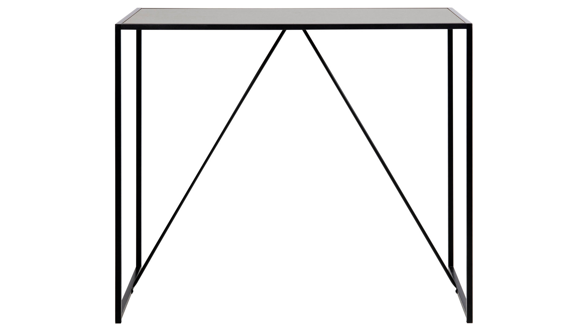 Bartisch Actona group aus Holz in Schwarz Bartisch Seaford schwarze Esche - ca. 120 x 60 cm