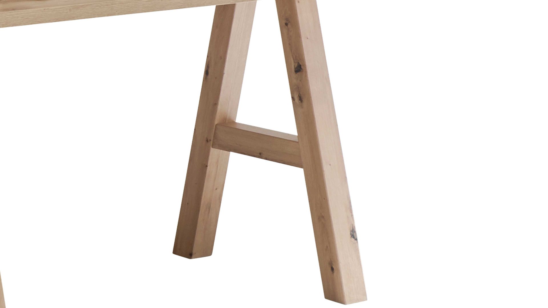 Schreibtisch Mäusbacher aus Holz in Holzfarben The Big System Office - Schreibtisch Asteiche - ca. 140 x 70 cm