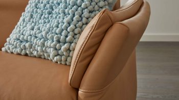 Ecksofa modulmaster aus Leder in Hellbraun Modulmaster MM-PN1161 - Ecksofa honigfarbenes Leder Torro & schwarze Metallfüße - Stellfläche ca. 169 x 285 cm