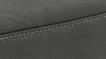 Ecksofa modulmaster aus Stoff in Grau Modulmaster MM-PP1133 - Ecksofa graue Mikrofaser Mammut & schwarze Metallfüße - Stellfläche ca. 254 x 212 cm