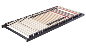 Lattenrost Interliving aus Holz in Anthrazit Interliving Lattenrost Serie 1950 ohne Verstellung – Liegefläche ca. 120 x 220 cm