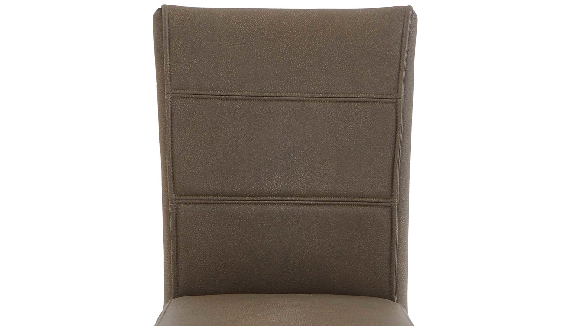 Polsterstuhl Niehoff sitzmoebel aus Mikrofaser in Grün NIEHOFF SITZMÖBEL Bornholm Polsterstuhl grüner Bezug & Eichegestell