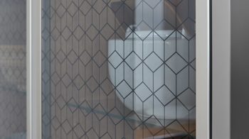 Einbauküche WERT KÜCHE® aus Holz in Dunkelgrau WERT KÜCHE® Nora mit SIEMENS Einbaugeräten Achatgrau & Wildeiche - zweizeilig