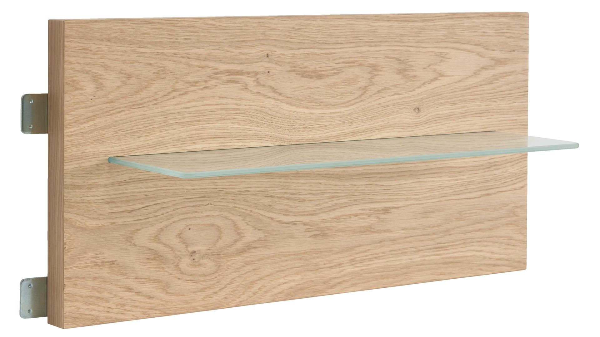 Paneel Interliving aus Holz in Holzfarben Interliving Kleiderschrank Serie 1207 – Paneelaufsatz rechts - Wildeiche, Breite ca. 60 cm