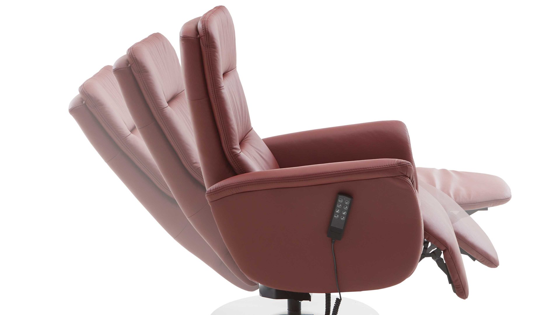 Funktion OrthoSedis aus Metall in Transparent OrthoSedis OS-PN1120 - motorische Funktionen für Relaxsessel drei Motoren und Aufstehhilfe