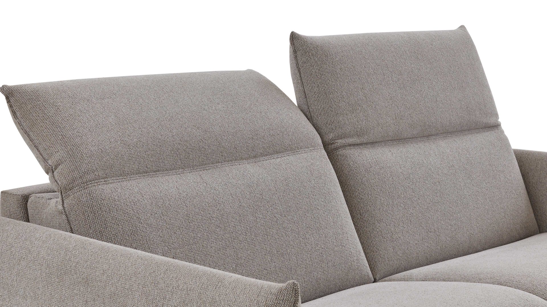 Schlafsofa Bali aus Stoff in Beige Schlafsofa Florenz beiger Bezug 2504 & Holzfüße 673 - Breite ca. 188 cm