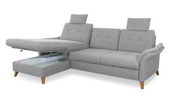 Funktion Steinpol sit&more aus Metall in Transparent Polsterprogramm Göteborg - Bettkasten Funktions-Mehrpreis