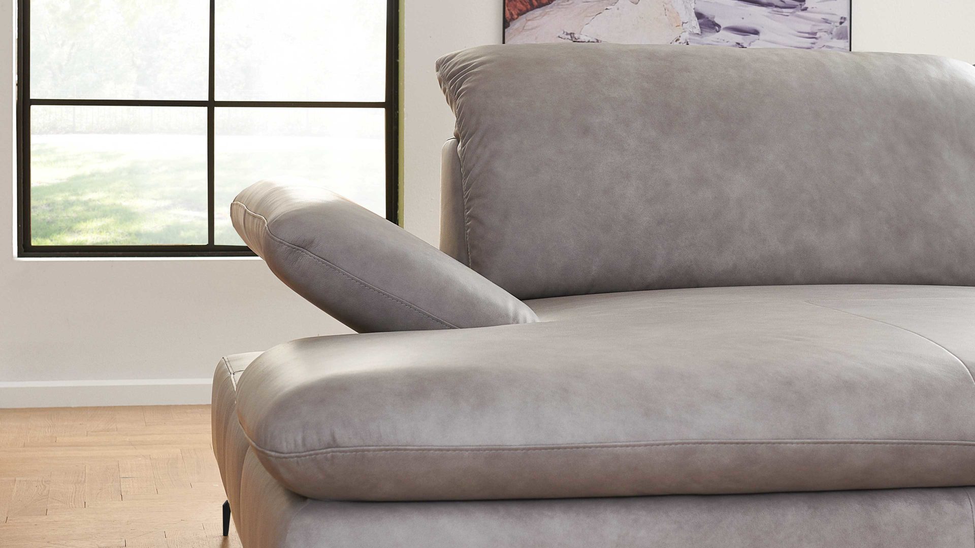 Funktion W.schillig i. i. aus Metall in Transparent W.SCHILLIG Polsterserie Select Venus plus - Seitenteilverstellung SV1 manuell