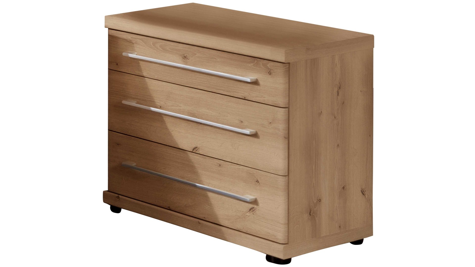 Nachtkommode Wiemann | oeseder aus Holz in Holzfarben WIEMANN Schlafzimmerserie Mainau 2 - Nachtkommoden-Set Bianco Eiche - zweiteilig, Breite ca. 50 cm