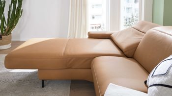 Funktion Interliving aus Metall in Transparent Interliving Sofa Serie 4064 - motorische Liegefunktion für Canapes