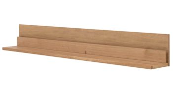 Wohnwand Interliving aus Holz in Holzfarben Interliving Wohnzimmer Serie 2027 - Wohnwand Asteiche - dreiteilig, Breite ca. 286 cm