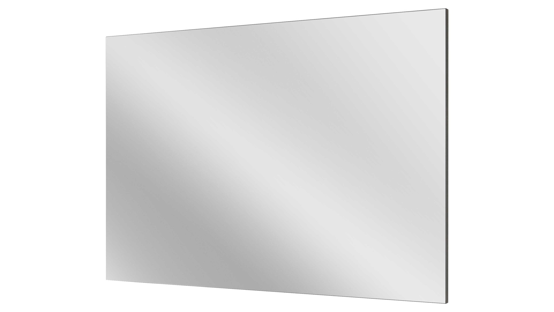 Wandspiegel Interliving aus Spiegel in Schwarz Interliving Garderobe Serie 6012 - Garderobenspiegel Räuchereiche - ca. 120 x 82 cm