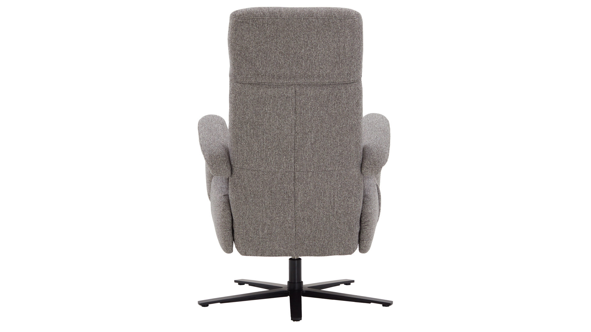 Relaxsessel Steinpol polsteria aus Kunstfaser in Grau Polsterprogramm Relaxa 6.0 Plus PSG XC - Relaxsessel grauer Stoffbezug Sneak Steel &  Sternfuß