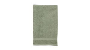 Gästehandtuch Done.® aus Stoff in Grün done.® Gästehandtuch Deluxe für Ihre Heimtextilien grüne Baumwolle – ca. 30 x 50 cm