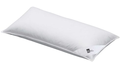 Kopfkissen Interliving aus Stoff in Weiß Interliving Kopfkissen Serie 9201 - 3-Kammerkissen glatter Baumwoll-Batist, ca. 650 g - ca. 40 x 80 cm