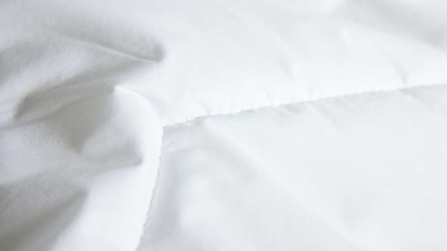 Faserdecke Interliving aus Stoff in Weiß Interliving Bettdecke Serie 9201 - Ganzjahresdecke normal, ca. 980 g - ca. 155 x 220 cm