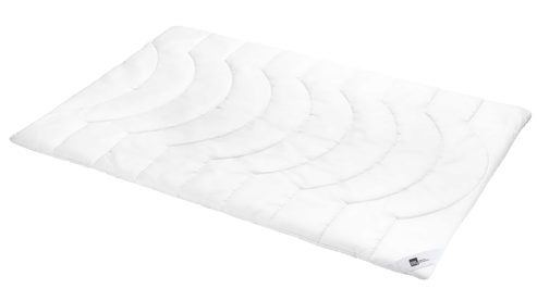 Faserdecke Interliving aus Stoff in Weiß Interliving Bettdecke Serie 9201 - Faserdecke warm, ca. 1.080 g - ca. 135 x 200 cm