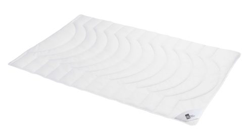 Faserdecke Interliving aus Stoff in Weiß Interliving Bettdecke Serie 9201 - Faserdecke extraleicht, ca. 500 g - ca. 155 x 220 cm