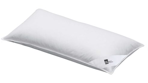 Kopfkissen Interliving aus Stoff in Weiß Interliving Kopfkissen Serie 9204 - 3-Kammerkissen 90 % Daunen & 10 % Federn, ca. 640 g - ca. 40 x 80 cm