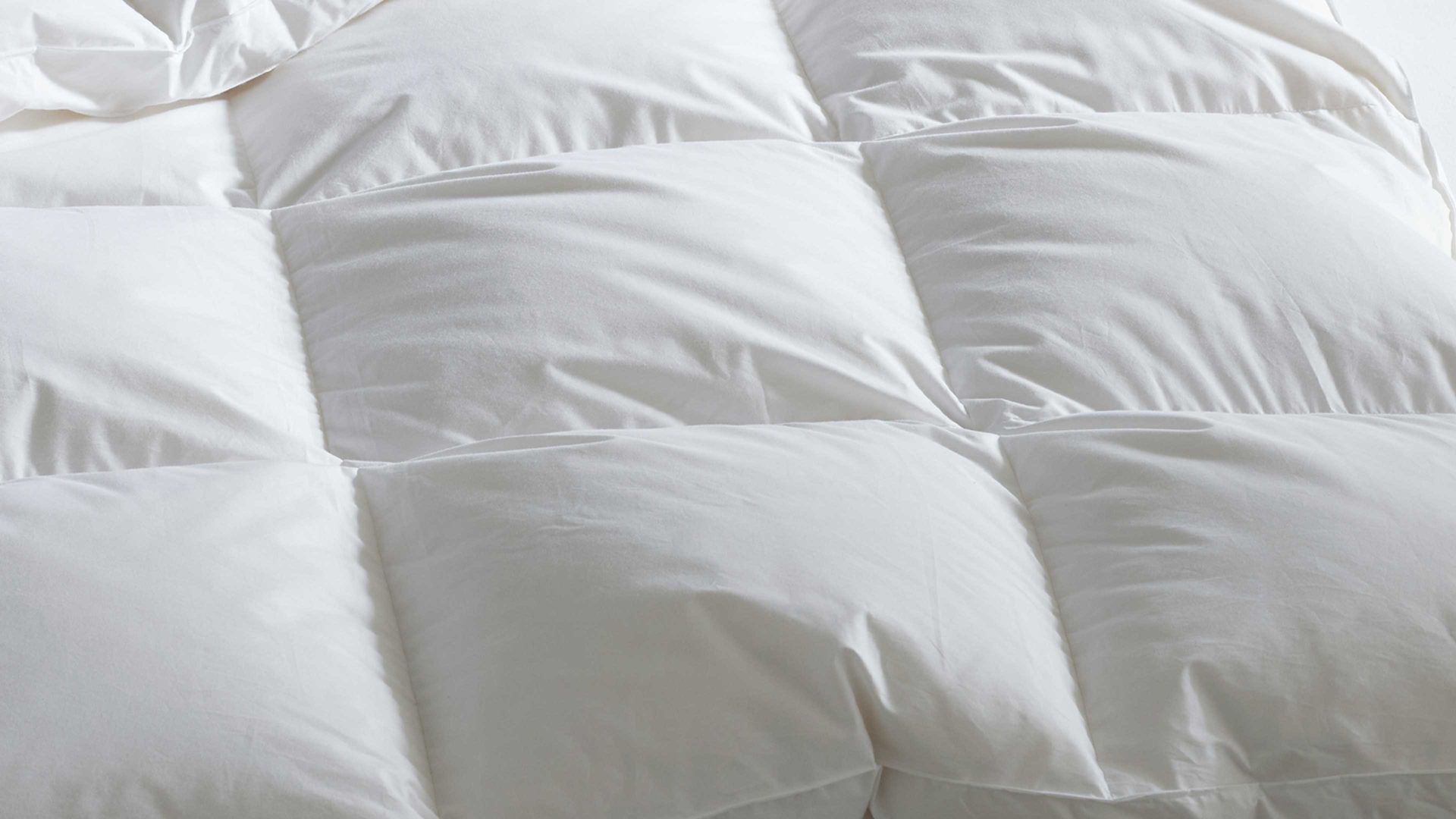 Daunendecke Interliving aus Stoff in Weiß Interliving Bettdecke Serie 9205 - Daunendecke als Aussenstegdecke warm, ca. 800 g Daunen - ca. 135 x 200 cm