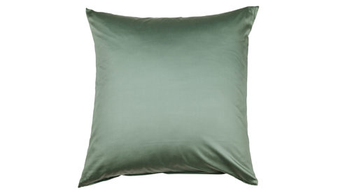 Bettwäsche-Set Janine® aus Naturfaser in Smaragd Janine® Bettwäsche-Set Salbeigrün - ca. 155 x 220 cm