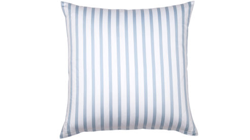 Bettwäsche-Set Janine® aus Naturfaser in Mittelblau Janine® Bettwäsche-Set Perlblau - ca. 200 x 200 cm