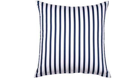 Bettwäsche-Set Janine® aus Naturfaser in Dunkelblau Janine® Bettwäsche-Set Nachtschattenblau - ca. 155 x 220 cm