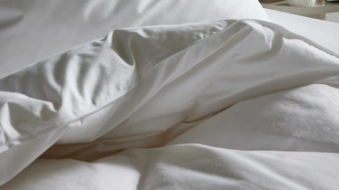 Betten-Set Interliving aus Stoff in Weiß Interliving Betten-Set Serie 9211 - Daunenkissen und -decke Federn & Daunen, zweiteilig - ca. 135 x 200 cm