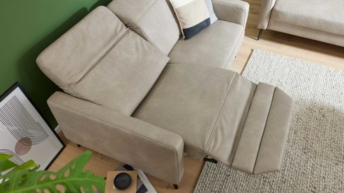 Funktion Interliving aus Metall in Transparent Interliving Sofa Serie 4065 – Relaxfunktion WAS2 - zwei Motoren