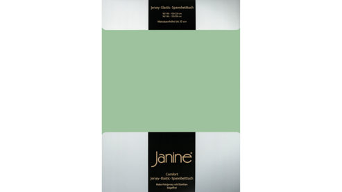Spannbettlaken Janine® aus Stoff in Schilf Janine® Spannbettlaken Lind - ca. 100 x 200 cm