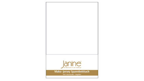 Spannbettlaken Janine® aus Stoff in Weiß Janine® Spannbettlaken Weiß - ca. 200 x 200 cm