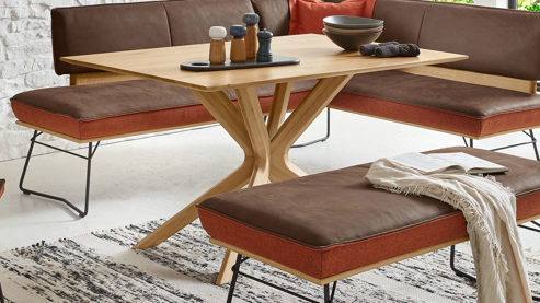Esstisch Koinor aus Holz in Holzfarben KOINOR Dining System - Esstisch Wildeiche - ca. 140 x 90 cm