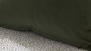 Kissenbezug /-hülle Interliving aus Stoff in Grün Interliving Kissenhülle Serie 9120 olivfarbener Samt - ca. 40 x 60 cm