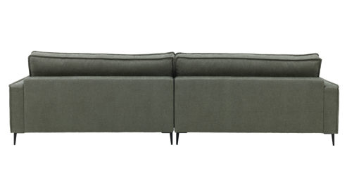 Zweisitzer Roomio® aus Stoff in Grün Roomio® No. 4102 - Zweisitzer grüner Strukturbezug Yelda & Metallfüße 908 MF - Länge ca.  192 cm