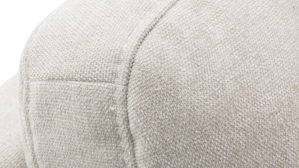 2,5-Sitzer Roomio® aus Stoff in Weiß Roomio® No. 4104 - 2,5-Sitzer naturfarbener Strukturbezug Yelda & Holzfüße 1103 HFEG - Länge ca. 172 cm