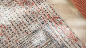 Webteppich Roomio® aus Kunstfaser in Mehrfarbig Roomio® Teppich No. 8302 mehrfarbig gemustert - ca. 200 x 290 cm