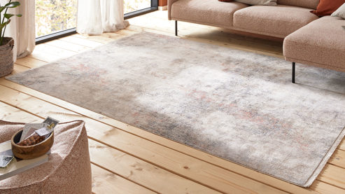 Webteppich Roomio® aus Kunstfaser in Mehrfarbig Roomio® Teppich No. 8303 mehrfarbig gemustert - ca. 160 x 230 cm