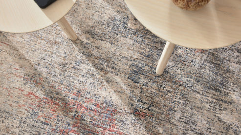 Webteppich Roomio® aus Kunstfaser in Mehrfarbig Roomio® Teppich No. 8303 mehrfarbig gemustert - ca. 133 x 190 cm