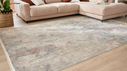 Webteppich Roomio® aus Kunstfaser in Mehrfarbig Roomio® Teppich No. 8303 mehrfarbig gemustert - ca. 200 x 290 cm