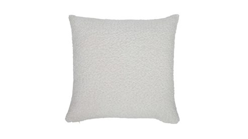 Kissenbezug /-hülle Roomio® aus Stoff in Weiß Roomio® Kissenhülle No. 9402 weißer Bouclé - ca. 45 x 45 cm