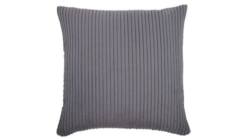 Kissenbezug /-hülle Roomio® aus Stoff in Grau Roomio® Kissenhülle No. 9403 aschegrauer Breitcord - ca. 45 x 45 cm