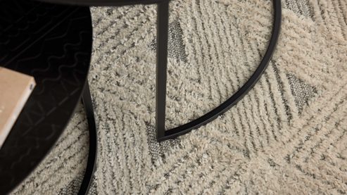 Couchtisch-Set Roomio® aus Holz in Schwarz Roomio No. 2001 - Couchtisch-Set schwarzes Mangoholz & schwarzes Metall - zweiteilig